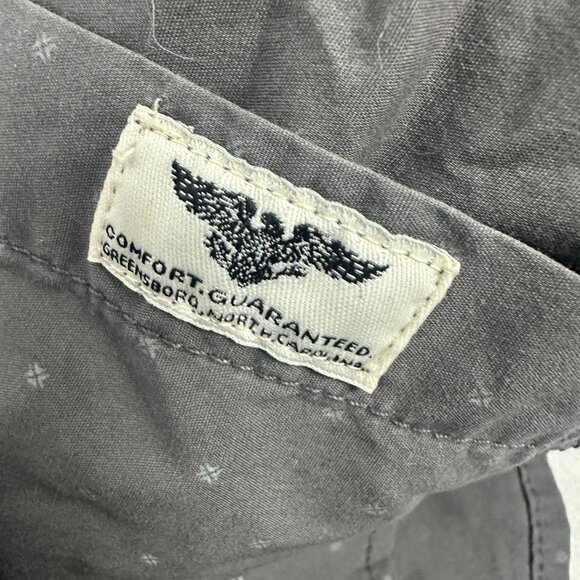 Wrangler Mens Size XL Flex For Comfort Gray Long-Sleeve Button-Up Shirt - Picture 6 of 7